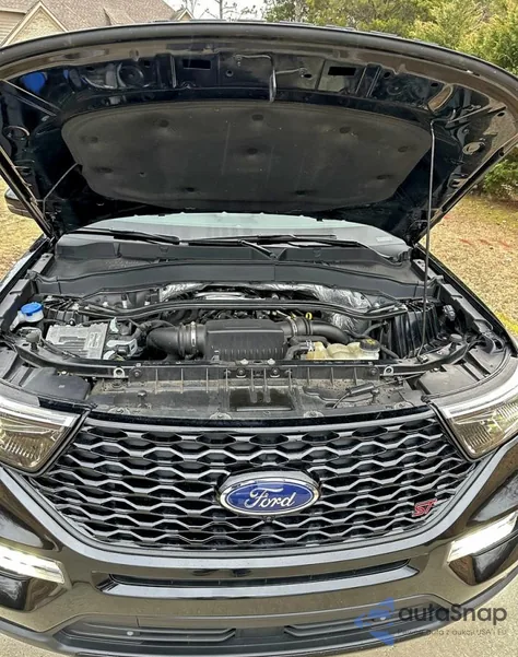 2020 Ford Explorer St from USA, damaged, VIN 1FM5K8GC4LGA09080